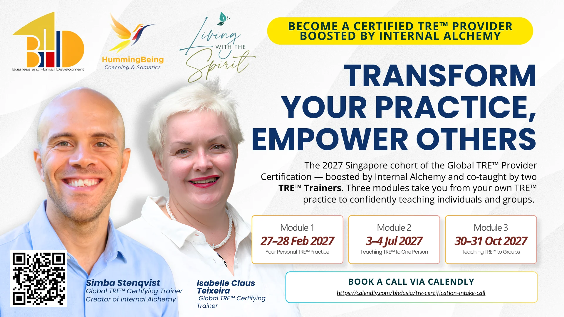 TRE&trade; Provider Certification 2027 — Intake Open